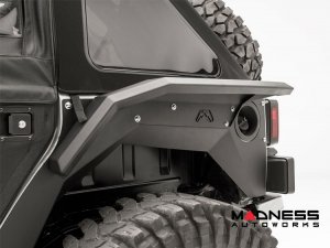 Jeep Wrangler JL Fender Flares - Fab Fours - Rear - Fender Liner For Base System - 4 Door Jeep Wrangler JL Fender Flares - Fab Fours - Rear - Fender Liner For Base System - 4 Door
